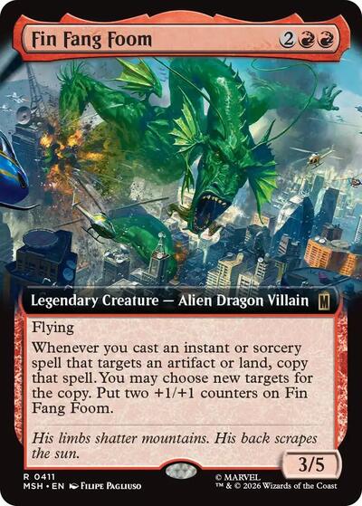 Fin Fang Foom (Extended Art) (Marvel Super Heroes) Near Mint