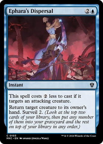 Ephara's Dispersal (Commander: Murders at Karlov Manor) Near Mint