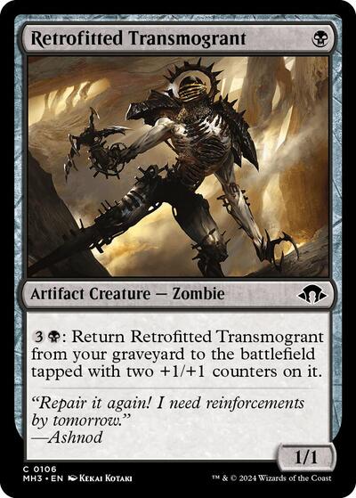 Retrofitted Transmogrant (Modern Horizons 3) Near Mint Foil
