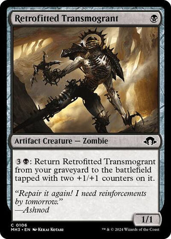 Retrofitted Transmogrant (Modern Horizons 3) Near Mint Foil