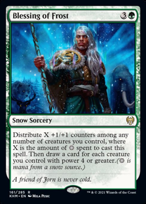 Blessing of Frost (Kaldheim) Near Mint