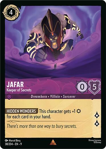 Jafar - Keeper of Secrets (Fabled) Near Mint Cold Foil