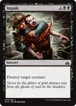 Impale (Rivals of Ixalan) Near Mint Foil