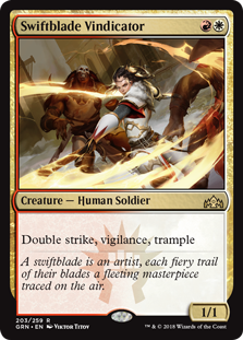 Swiftblade Vindicator (Guilds of Ravnica) Near Mint