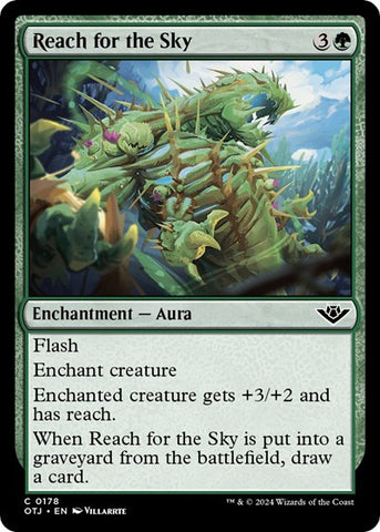 Reach for the Sky (Outlaws of Thunder Junction) Near Mint Foil