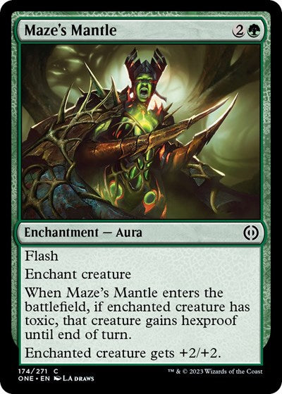 Maze's Mantle (Phyrexia: All Will Be One) Near Mint Foil