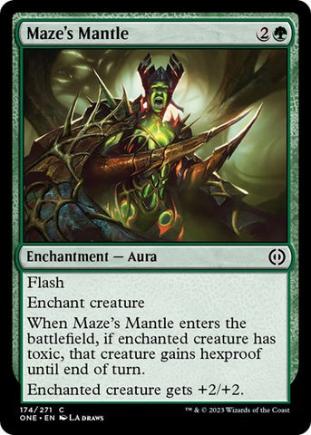 Maze's Mantle (Phyrexia: All Will Be One) Near Mint Foil