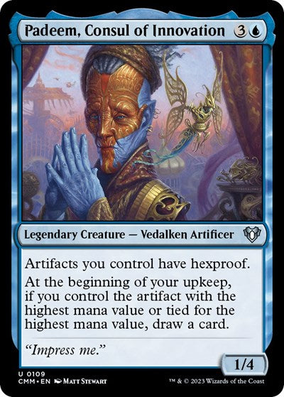 Padeem, Consul of Innovation (Commander Masters) Near Mint