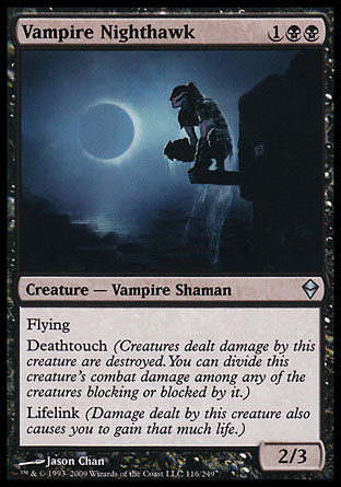 Vampire Nighthawk (Zendikar) Near Mint Foil