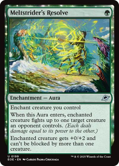 Meltstrider's Resolve (Edge of Eternities) Near Mint