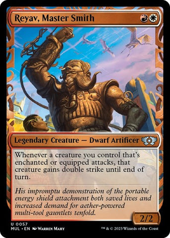 Reyav, Master Smith (March of the Machine: Multiverse Legends) Near Mint Foil
