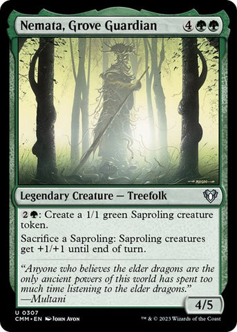 Nemata, Grove Guardian (Commander Masters) Near Mint