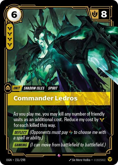 Commander Ledros (Origins) Near Mint Foil