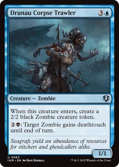 Drunau Corpse Trawler (Innistrad Remastered) Near Mint Foil