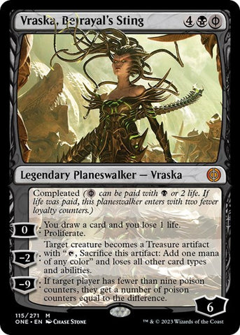 Vraska, Betrayal's Sting (Phyrexia: All Will Be One) Near Mint