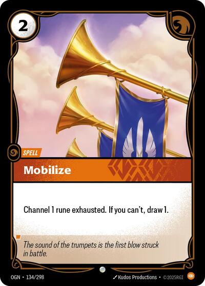 Mobilize (Origins) Near Mint Foil