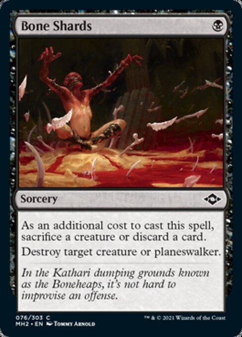 Bone Shards (Modern Horizons 2) Near Mint Foil