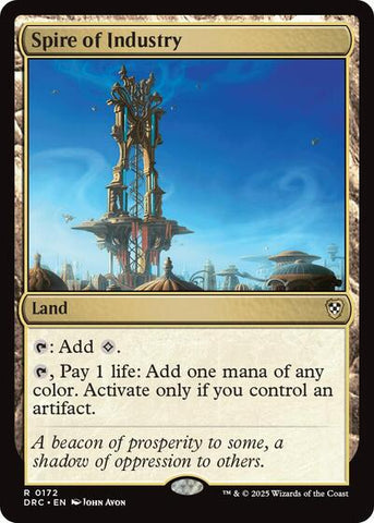 Spire of Industry (Commander: Aetherdrift) Near Mint