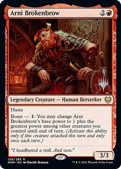 Arni Brokenbrow (Promo Pack: Kaldheim) Near Mint