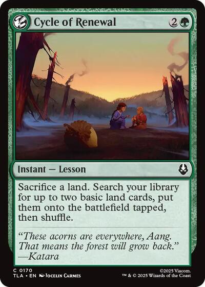 Cycle of Renewal (Avatar: The Last Airbender) Near Mint