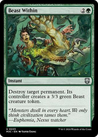 Beast Within (Commander: Modern Horizons 3) Near Mint