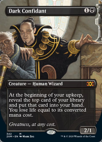 Dark Confidant (Borderless) (Double Masters) Near Mint