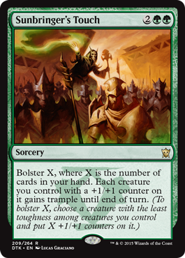 Sunbringer's Touch (Dragons of Tarkir) Near Mint