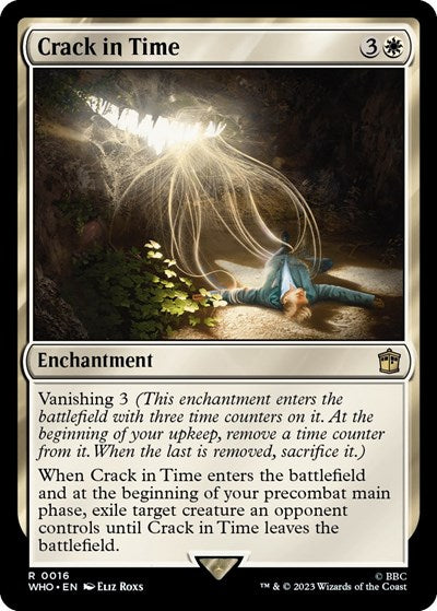 Crack in Time (Universes Beyond: Doctor Who) Near Mint Foil