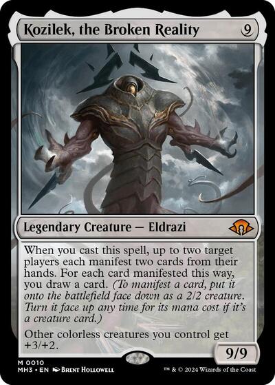 Kozilek, the Broken Reality (Modern Horizons 3) Near Mint