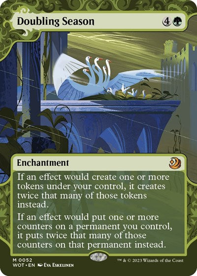Doubling Season (Wilds of Eldraine: Enchanting Tales) Near Mint