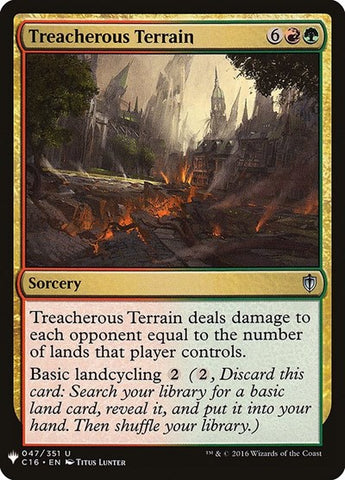 Treacherous Terrain (Mystery Booster) Near Mint