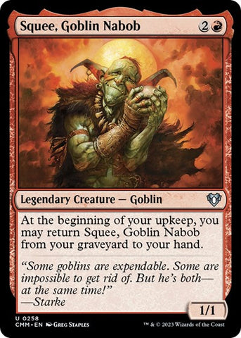 Squee, Goblin Nabob (Commander Masters) Near Mint