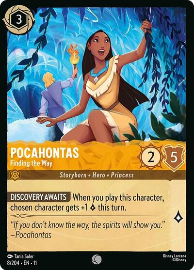 Pocahontas - Finding the Way (Winterspell) Near Mint