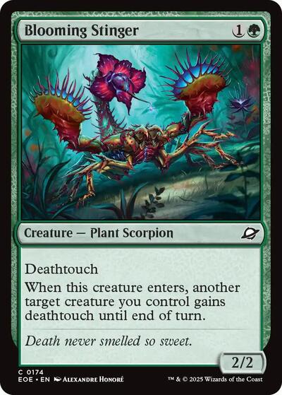 Blooming Stinger (Edge of Eternities) Near Mint