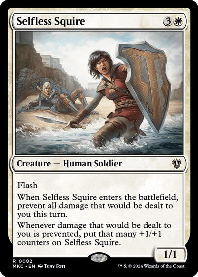Selfless Squire (Commander: Murders at Karlov Manor) Near Mint