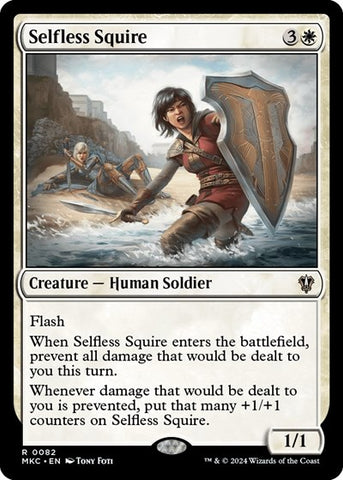 Selfless Squire (Commander: Murders at Karlov Manor) Near Mint
