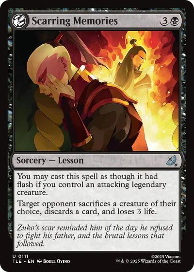 Scarring Memories (Avatar: The Last Airbender: Eternal-Legal) Near Mint