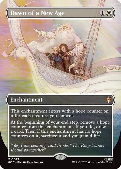 Dawn of a New Age (Borderless) (The Hobbit: Eternal-Legal) Near Mint
