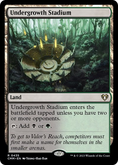 Undergrowth Stadium (Commander Masters) Near Mint