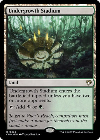 Undergrowth Stadium (Commander Masters) Near Mint