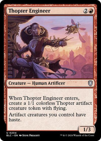 Thopter Engineer (Commander: Bloomburrow) Near Mint