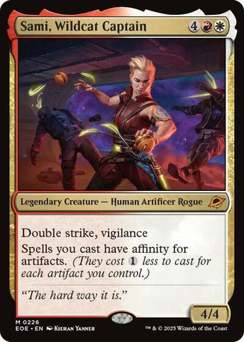Sami, Wildcat Captain (Edge of Eternities) Near Mint