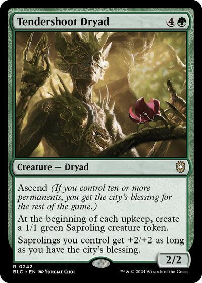 Tendershoot Dryad (Commander: Bloomburrow) Near Mint