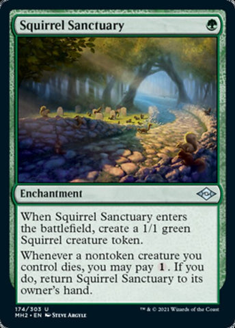 Squirrel Sanctuary (Modern Horizons 2) Near Mint Foil