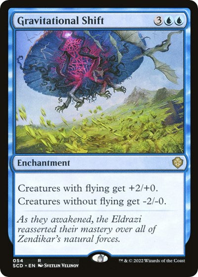 Gravitational Shift (Commander 2022 Starter Decks) Near Mint