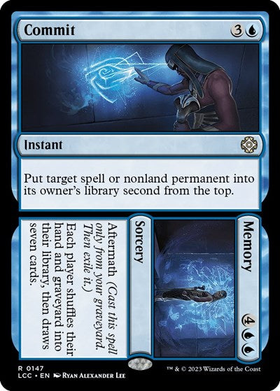 Commit / Memory (Commander: The Lost Caverns of Ixalan) Near Mint