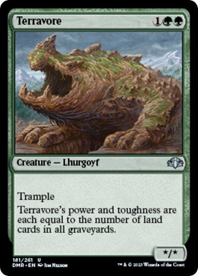Terravore (Dominaria Remastered) Near Mint Foil