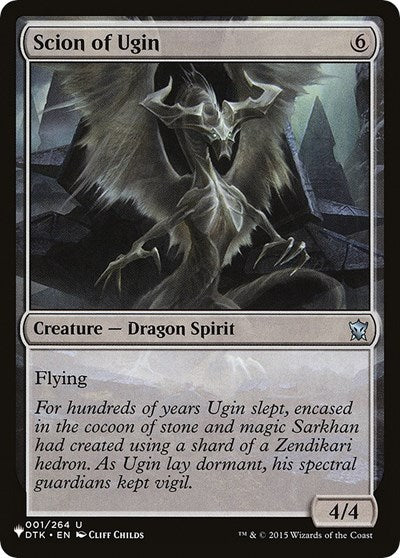 Scion of Ugin (The List) Near Mint