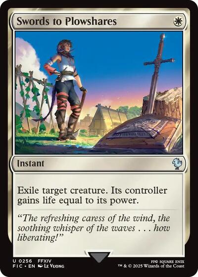 Swords to Plowshares (Commander: FINAL FANTASY) Near Mint