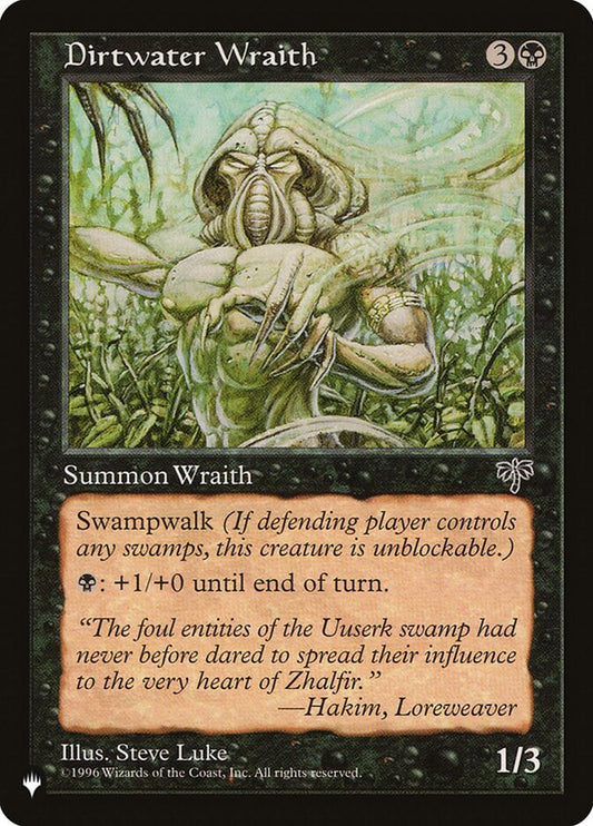Dirtwater Wraith (The List) Near Mint